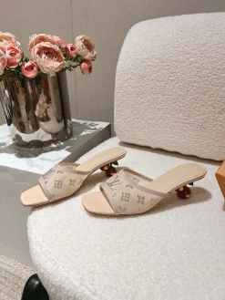 LV Slides Mesh & Lambskin EU35-41 C40202608031823