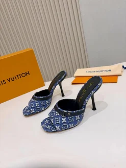 LV Slides Printed Fabric EU35-42 B60202608031574