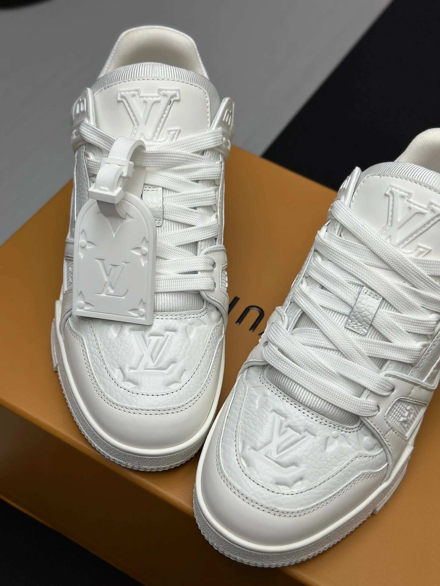 LV Sneakers Calf Leather EU35-46 C00202608030816 - Image 5