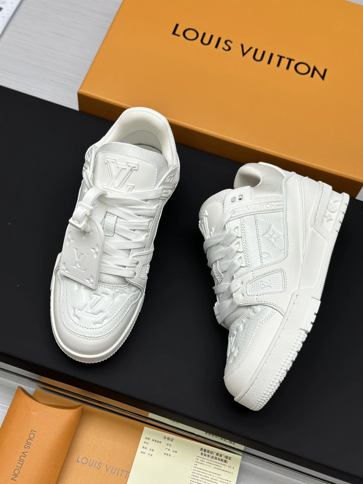 LV Sneakers Calf Leather EU35-46 C00202608030816 - Image 8