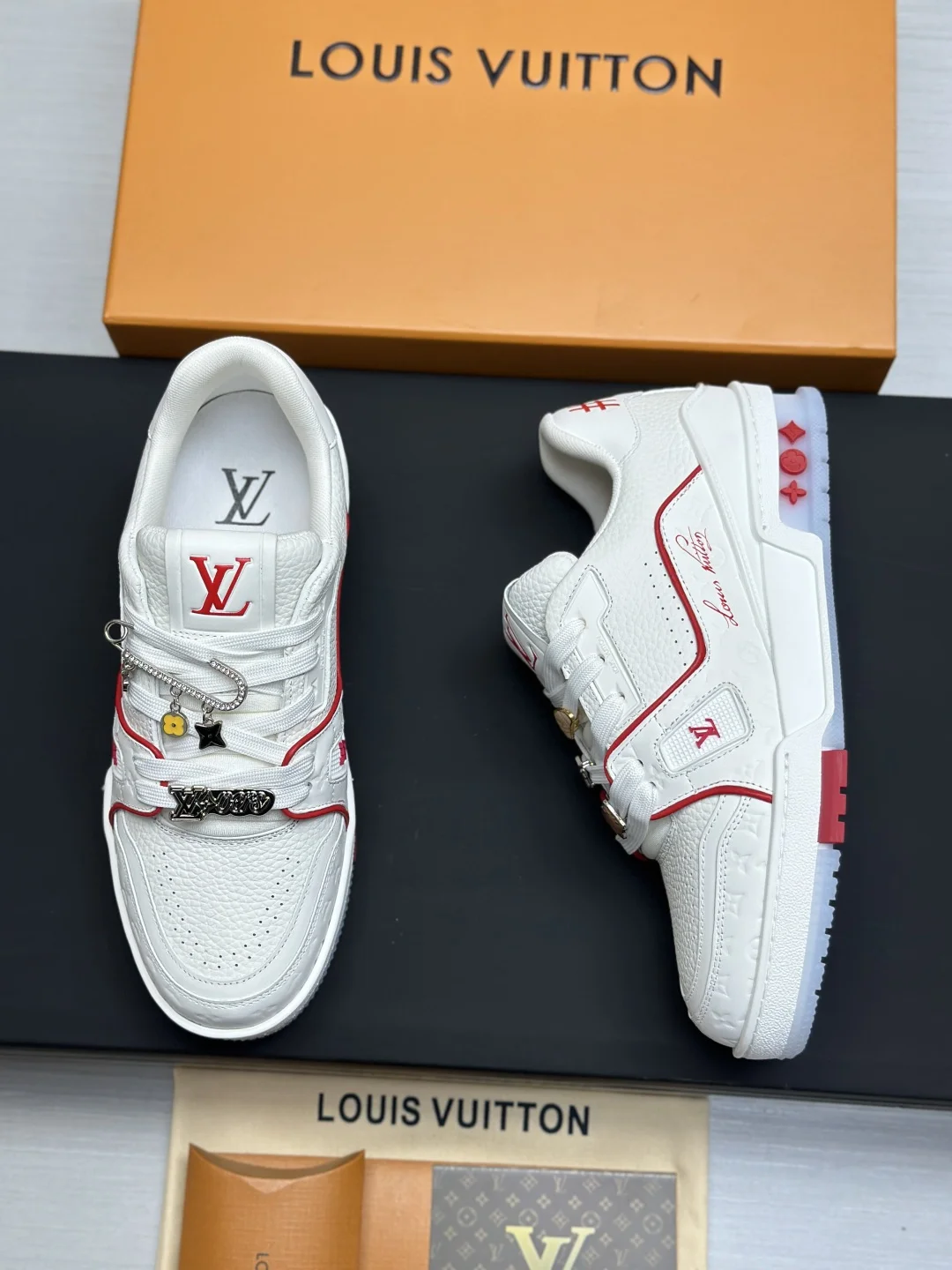 LV Sneakers Leather EU35-46 C00202608030809 - Image 8