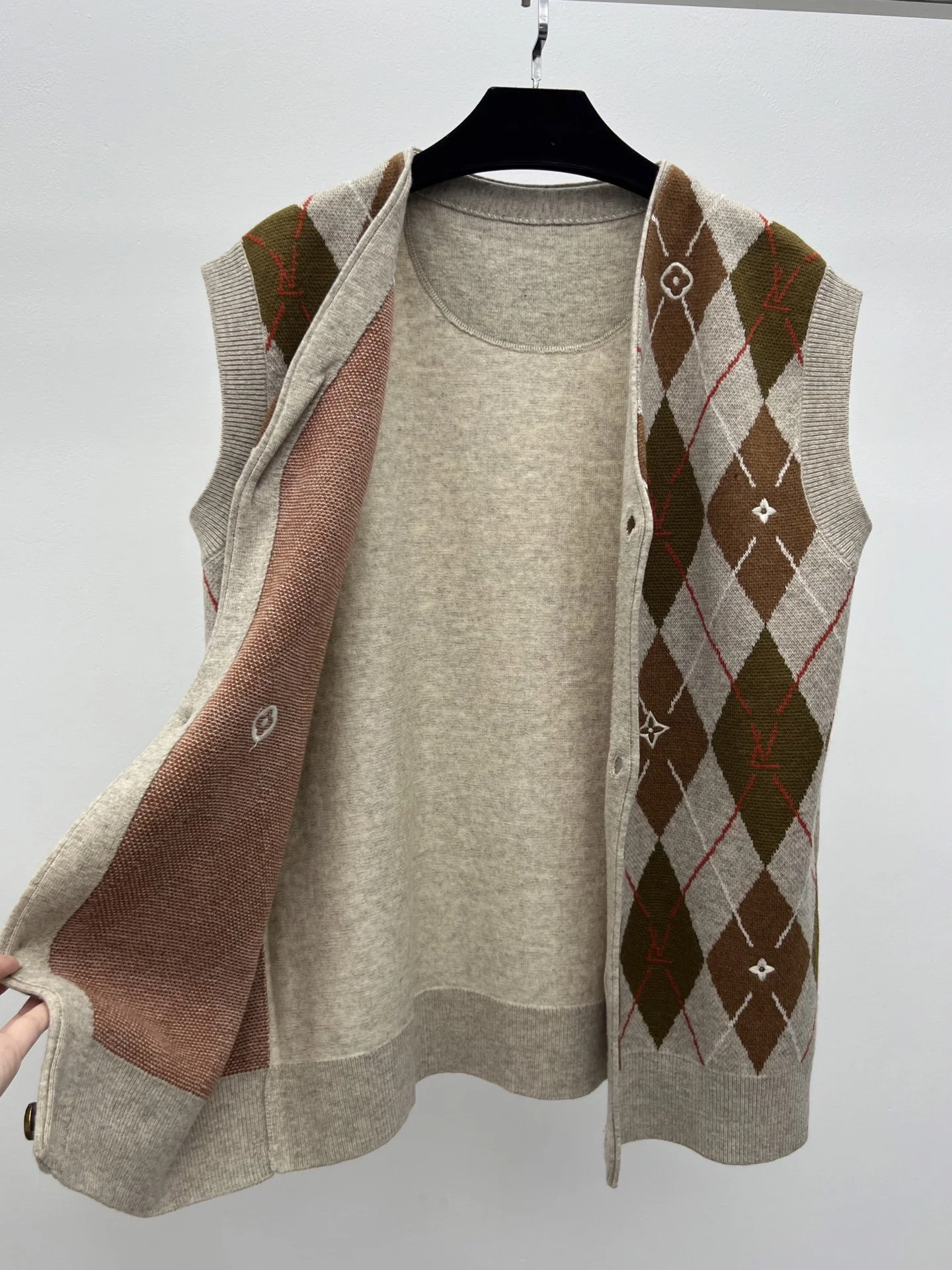 LV Sweaters Wool Knit S M L C35202608041147 - Image 5