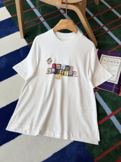 LV T-shirts Combed Cotton S-M-L B15202608042297