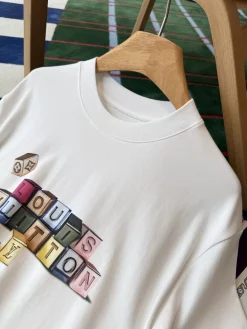 Alternative view of LV T-shirts Combed Cotton S-M-L B15202608042297