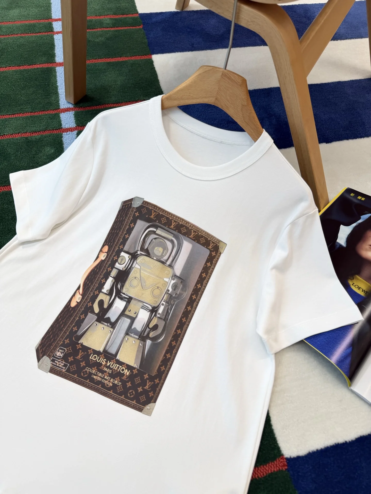 LV T-shirts Cotton S-M-L B15202608040674 - Image 2