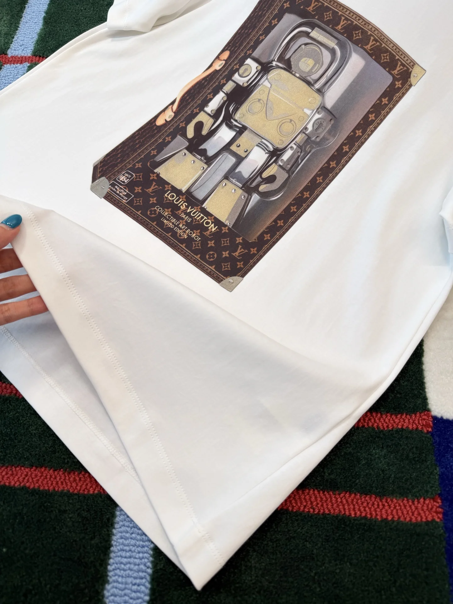 LV T-shirts Cotton S-M-L B15202608040674 - Image 4