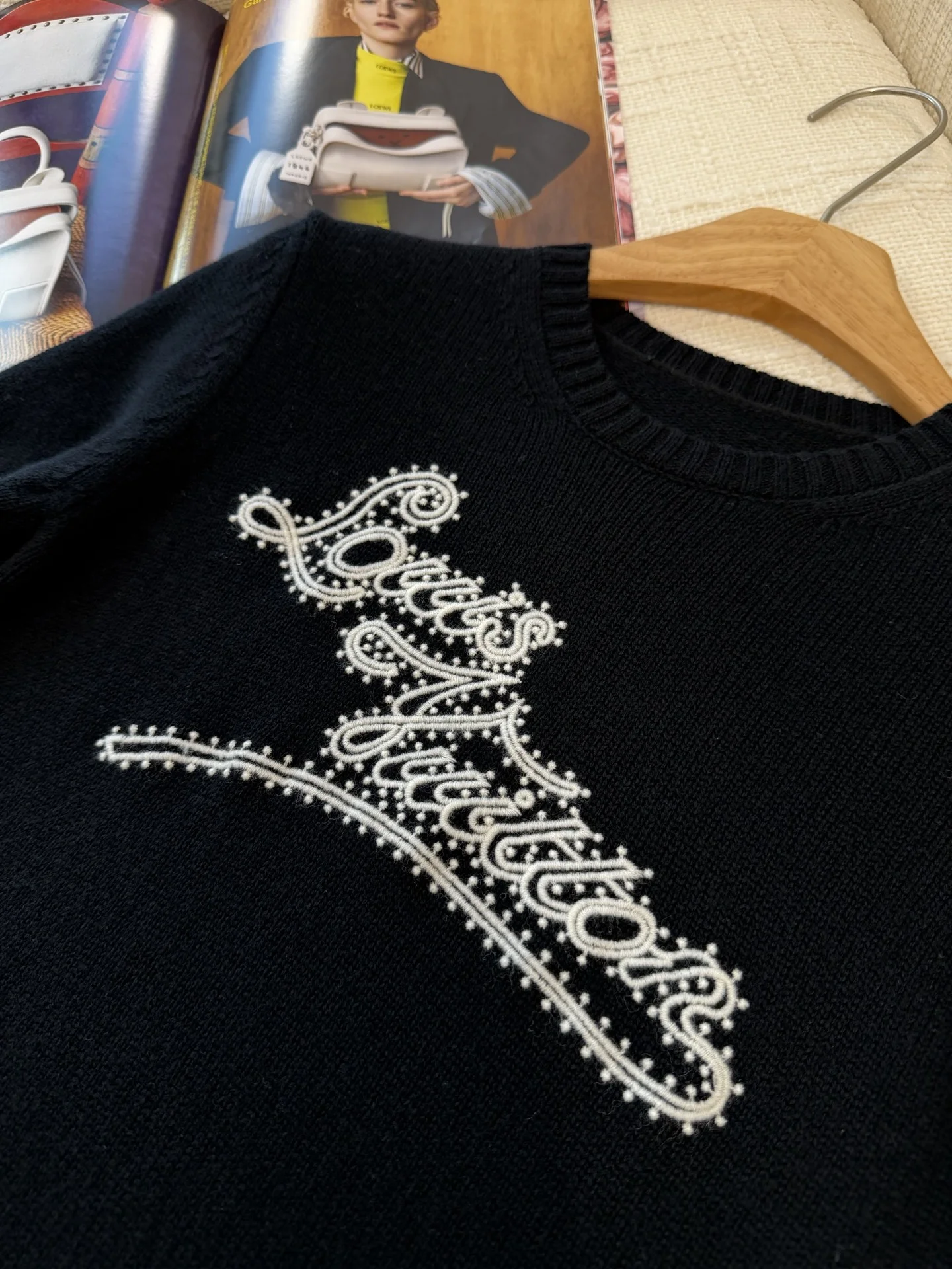 LV T-shirts Knit Yarn SML C55202608041417 - Image 3