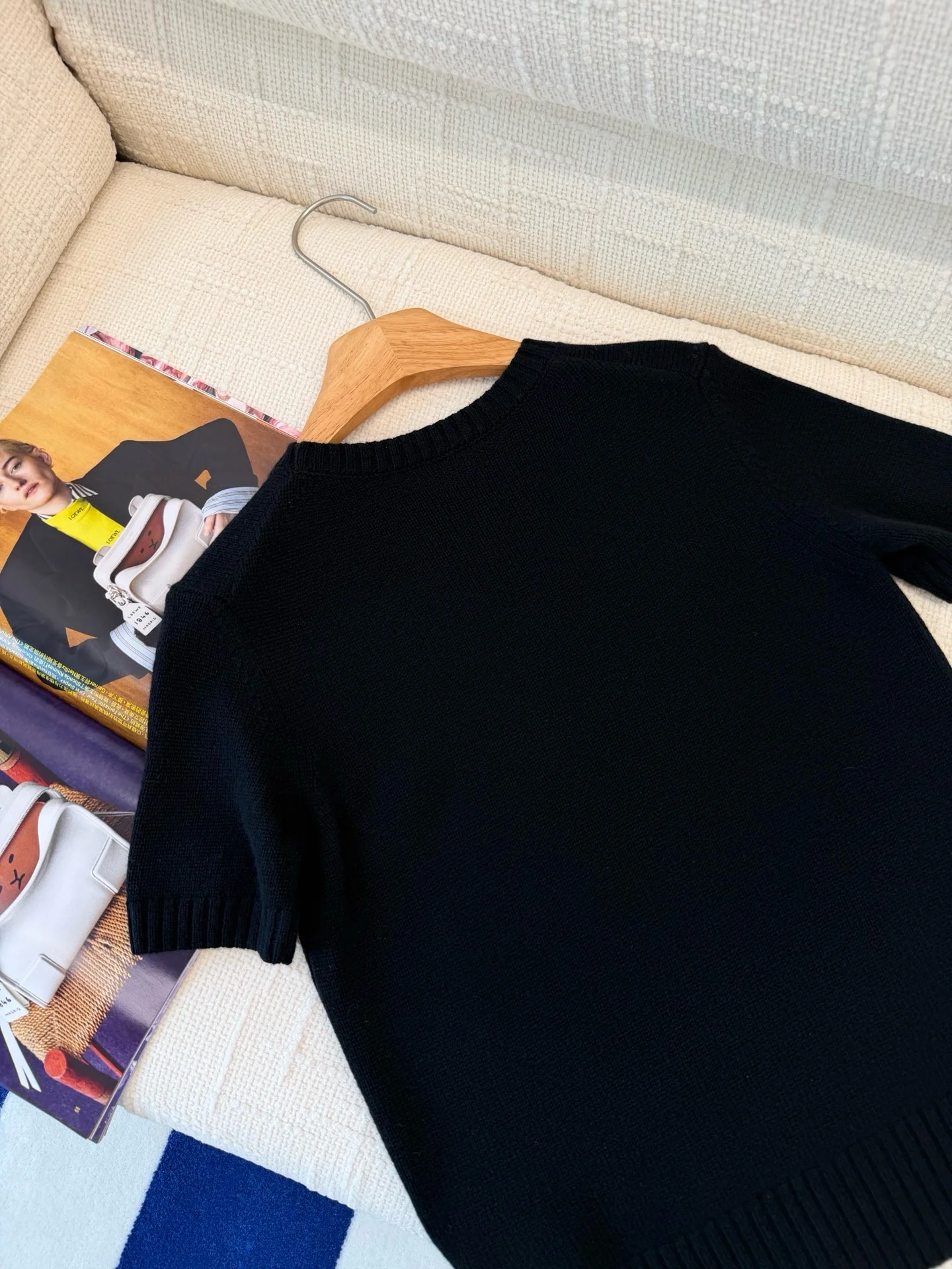 LV T-shirts Knit Yarn SML C55202608041417 - Image 9