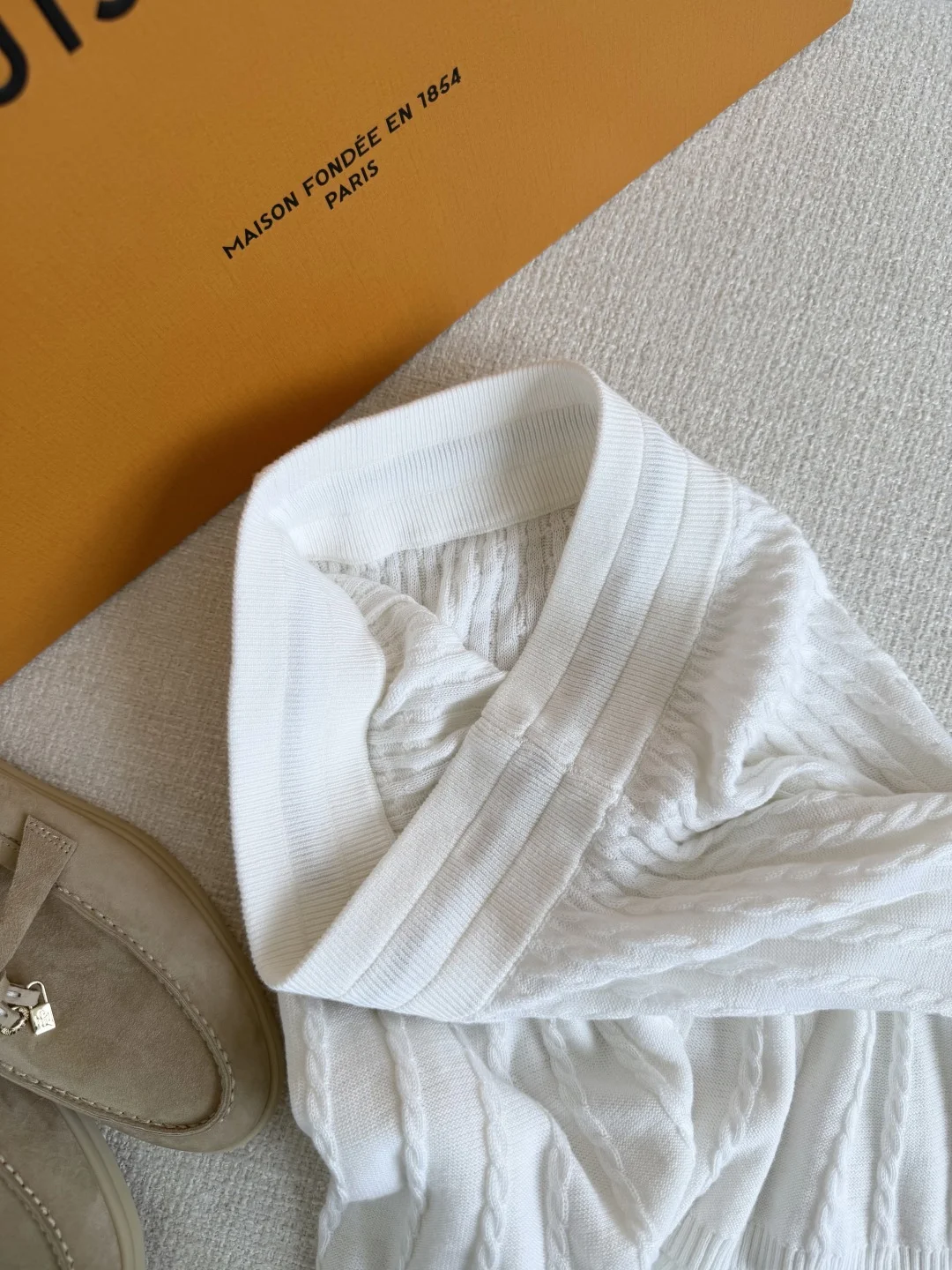 LV T-shirts Linen Knit One Size B85202608042706 - Image 4