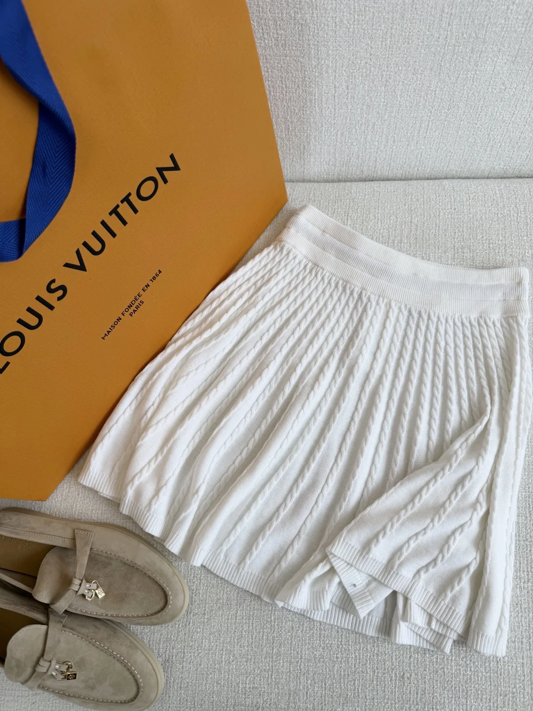 LV T-shirts Linen Knit One Size B85202608042706 - Image 6
