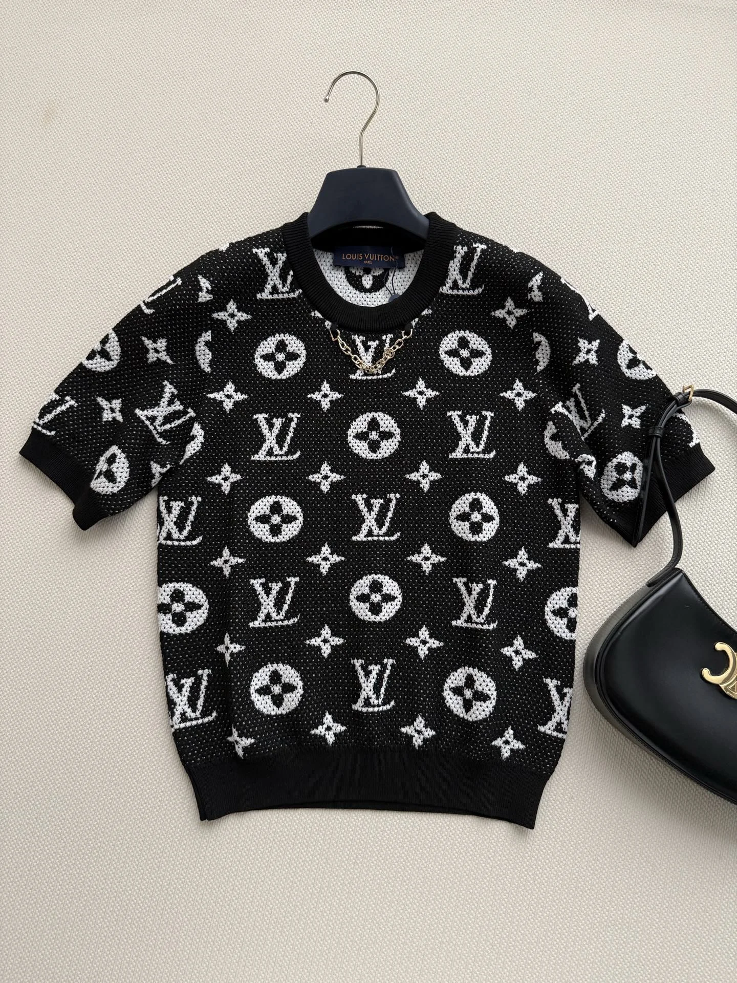 LV T-shirts Mesh Knit S-M-L B05202608041660 - Image 3