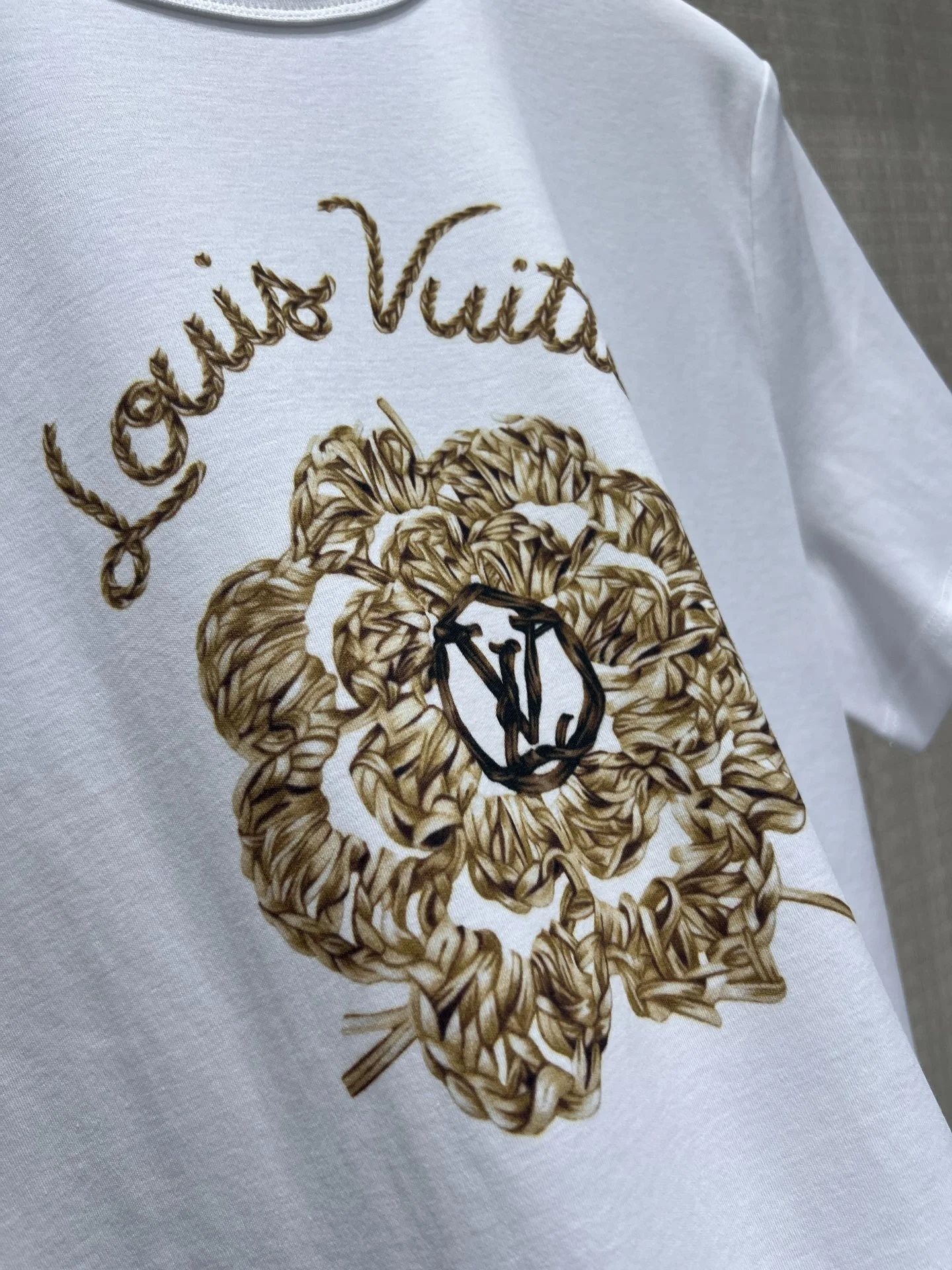 LV T-shirts Pure Cotton 36-40 A75202608041580 - Image 5