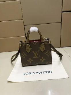 LV Top Handle Bags (Brown-Red) D80202608072767