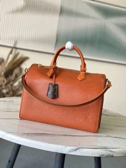 LV Top Handle Bags Epi Leather (Orange-Gold) 30X21X17 CM H50202608072584