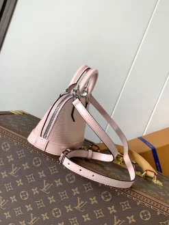 Alternative view of LV Top Handle Bags Epi Leather (Pink-Silver) 12X8X18CM E00202608070594