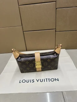 LV Top Handle Bags Leather (Brown-Tan) D80202608072791