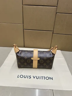 Alternative view of LV Top Handle Bags Leather (Brown-Tan) D80202608072791