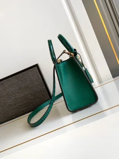 Alternative view of LV Top Handle Bags Monogram Canvas (Green-Gold) 21x20x11 CM A130202608071670