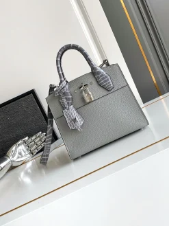 LV Top Handle Bags Monogram Canvas (Grey) 21X20X11 CM A130202608071672