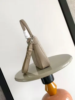 Alternative view of LV Top Handle Bags Perforated Calf Leather (Taupe-Silver) 25X20X6CM G80202608071494