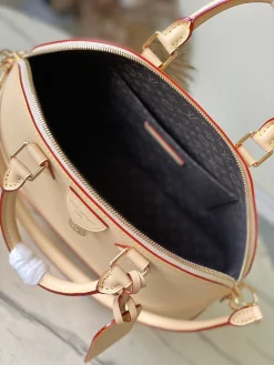 Alternative view of LV Top Handle Bags VVN Leather (Beige-Red) 25X16X32 CM I50202608072206