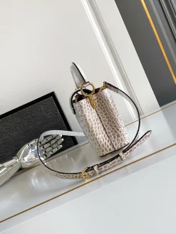 Alternative view of LV Top Handle Bags (White-Gold) 21X14X8CM A100202608072424