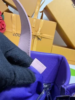 Alternative view of LV Totes Bags Calf Leather (Purple-Pink) 26X20X10CM H00202608072507
