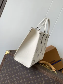 Alternative view of LV Totes Bags Empreinte Leather (Cream-Taupe) 35X27X14CM F50202608071983