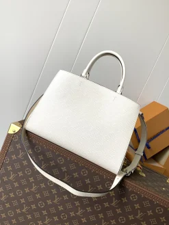 Alternative view of LV Totes Bags Epi Leather (White-Brown) 30X21X13CM F80202608071231