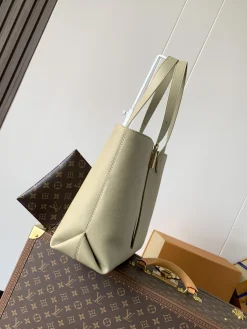 Alternative view of LV Totes Bags Grained Calfskin Leather (Beige-Gold) 47X30X14CM G50202608071244