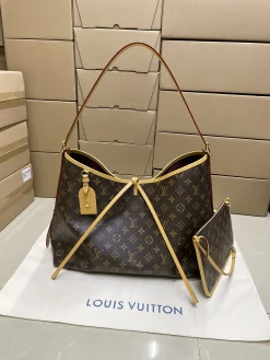 LV Totes Bags Leather (Brown-Tan) One Size E20202608072776
