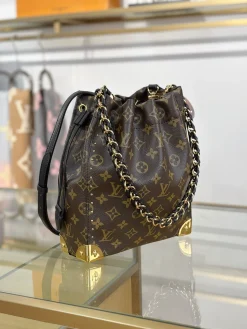 Alternative view of LV Trend Bags Coated Canvas (Brown-Black-Gold) 27X23X8CM I00202608070538