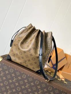 Alternative view of LV Trend Bags Monogram Canvas (Brown-Black) 23X9X23 CM D80202608070103