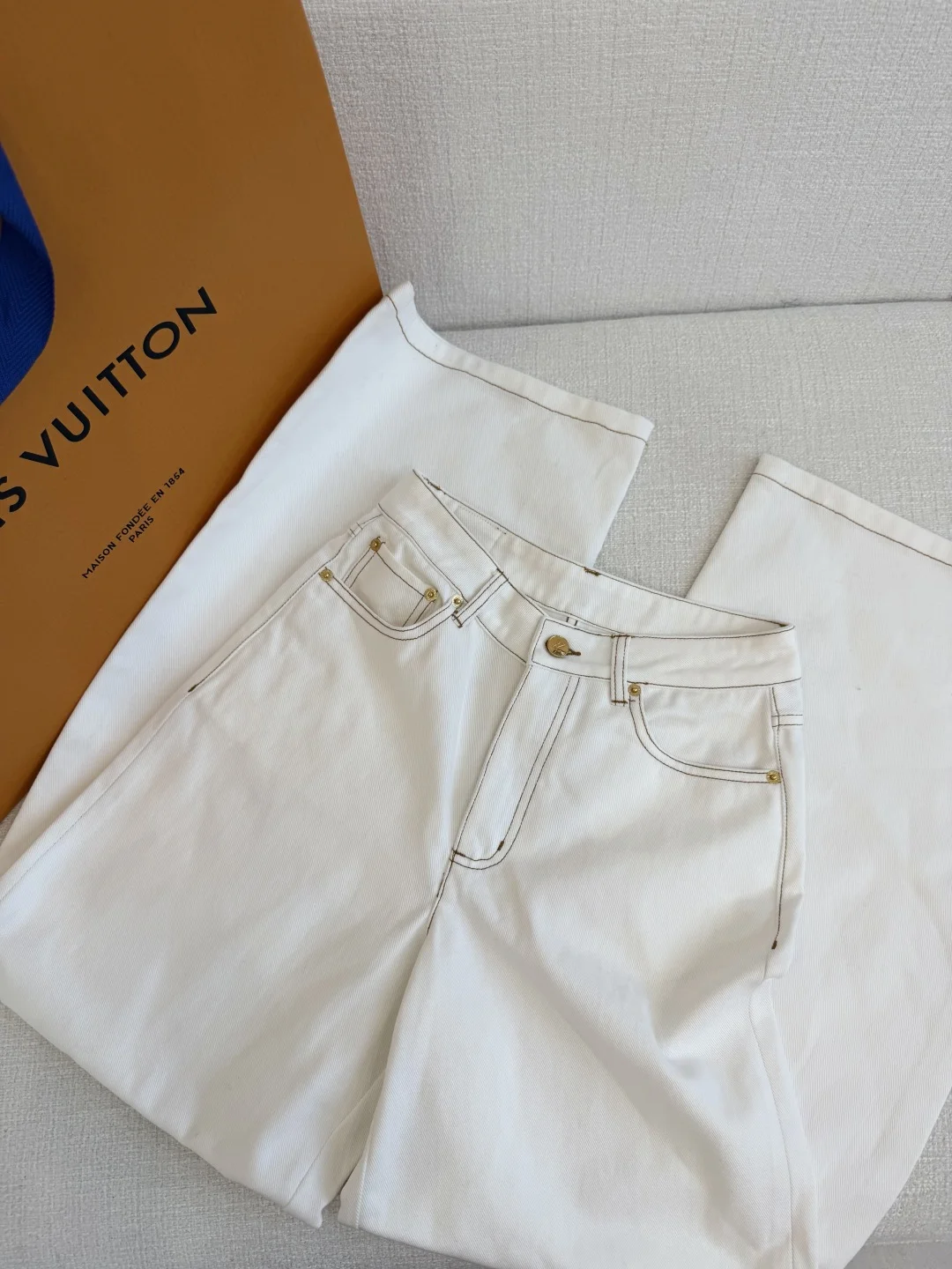 LV Trousers Denim S-L B55202608042711