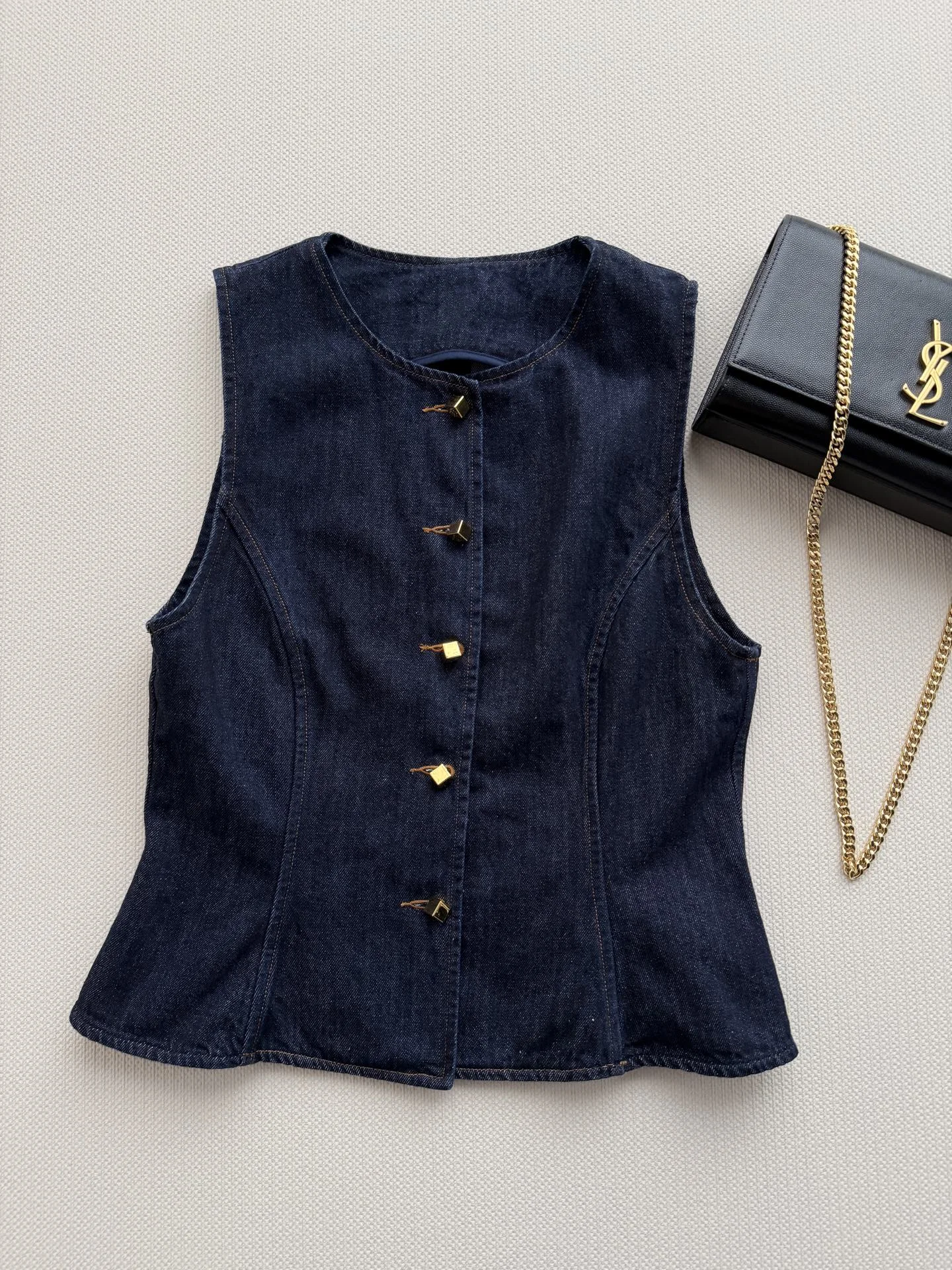 LV Vests Denim SML C05202608041664 - Image 3