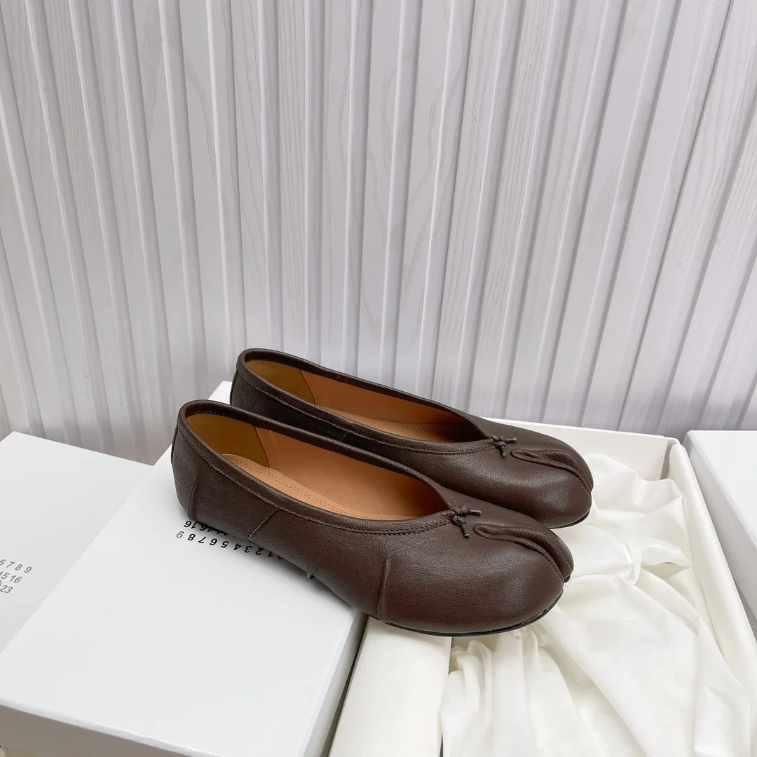 MAISON MARGIELA Flats Leather EU35-42 B40202608031191 - Image 2