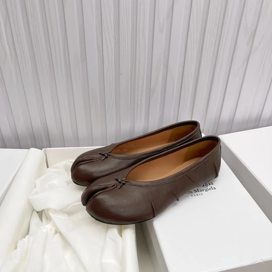 MAISON MARGIELA Flats Leather EU35-42 B40202608031191 - Image 3
