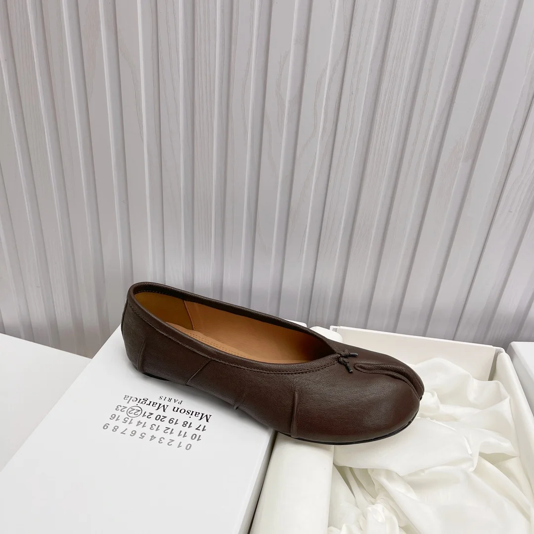 MAISON MARGIELA Flats Leather EU35-42 B40202608031191 - Image 4