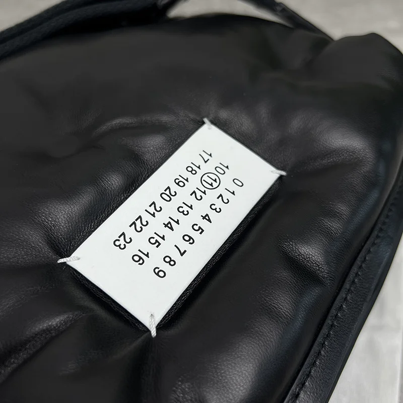 MAISON MARGIELA Shoulder Bags Lamb Leather (Black) 29X21X8CM E20202608100039 - Image 5