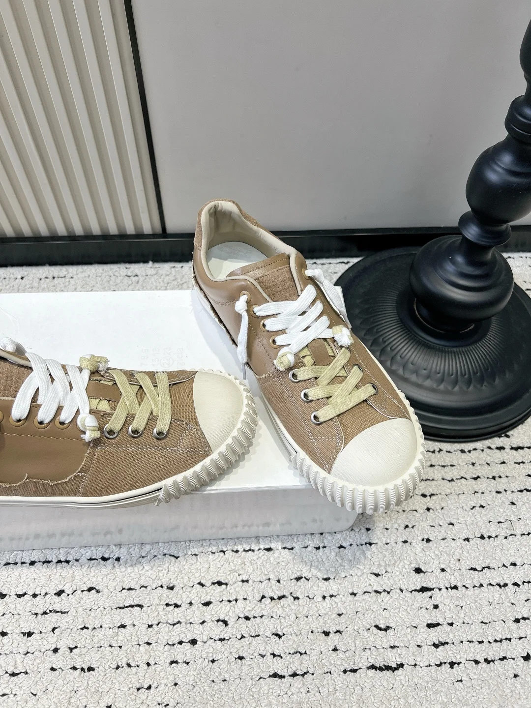 MAISON MARGIELA Sneakers Leather Rubber EU35-44 C00202608030327 - Image 4