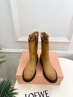 MIU MIU Boots Calf Leather EU35-39 D10202608032710