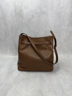 Alternative view of MIU MIU Bucket Bags Vegetable-tanned Leather (Brown-Gold) 30X31X13CM G80202608090437