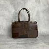 MIU MIU Casual Bags Calf Leather (Brown-Dark Brown) 34X23X11CM I20202608091371