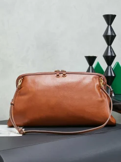 Alternative view of MIU MIU Casual Bags Calf Leather (Brown-Gold) 38X31X11CM G80202608090391