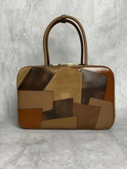 Alternative view of MIU MIU Casual Bags Calf Leather (Brown-Tan) 34X23X11CM I20202608091370