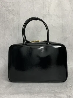 Alternative view of MIU MIU Casual Bags Patent Leather (Black-Gold) 34X23X12CM G80202608091373