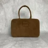 MIU MIU Casual Bags Suede Leather (Brown) 34X23X12CM G50202608091368