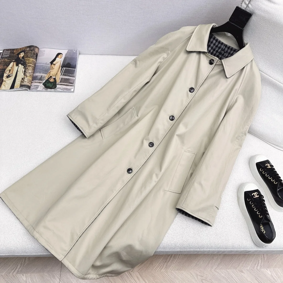 MIU MIU Coats Wool & Cotton S-M-L E35202608040688