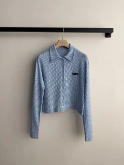 MIU MIU Polos Cotton Blend S M L C60202608040914