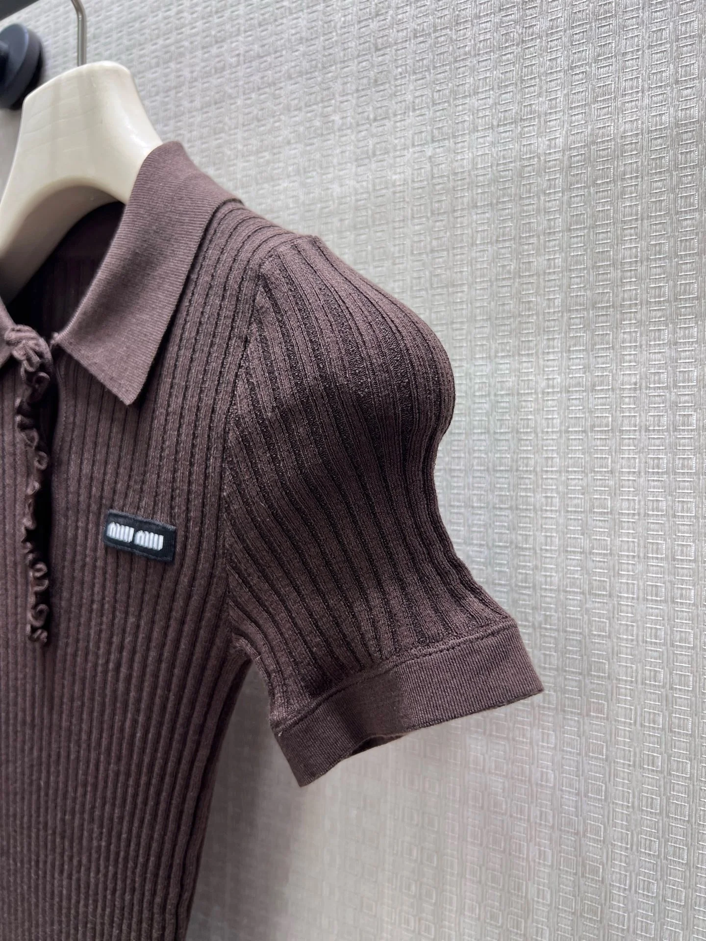 MIU MIU Polos Knit Cotton 36-40 B90202608042275 - Image 6